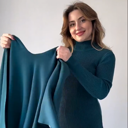 💞Nouveau best-seller💞Costume trois pièces femme en maille stretch (haut + pantalon + châle)【Livraison gratuite】