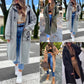 Sweat Long à Capuche pour Femmes