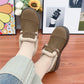 Chaussures à Enfiler Épaisses et Chaudes pour Femmes