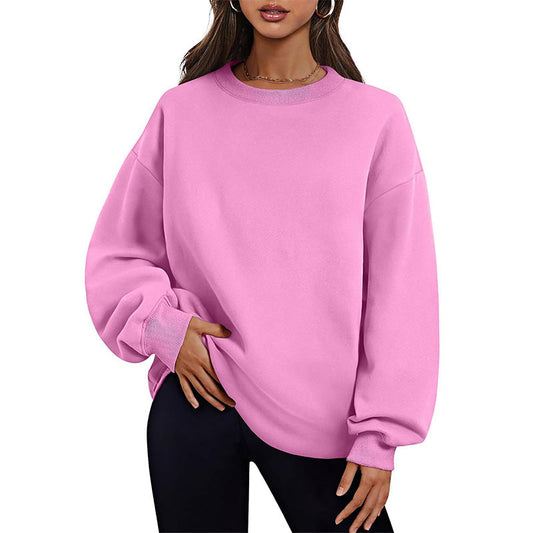 💃Sweatshirts oversize à col roulé et poches pour femmes💝