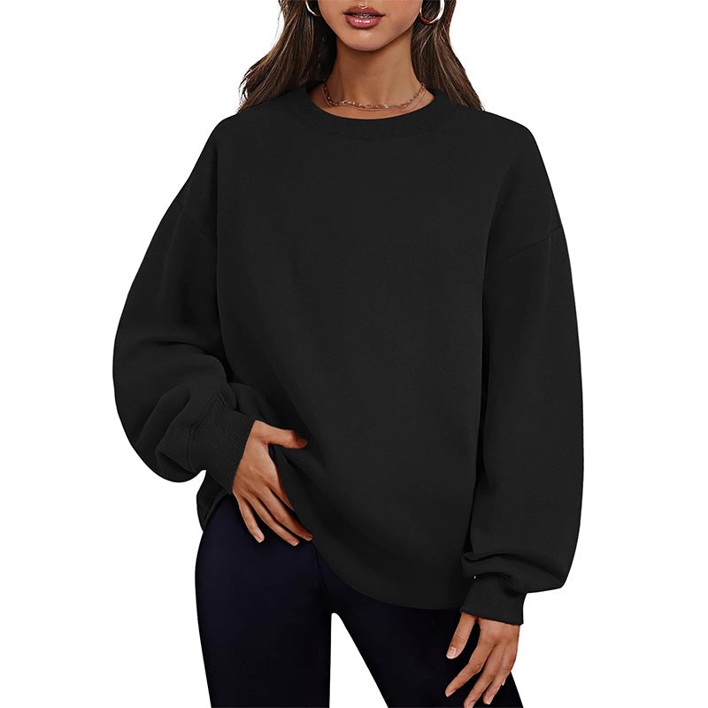 💃Sweatshirts oversize à col roulé et poches pour femmes💝