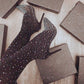 🌟50% RÉDUCTION✨Bottes de genoux scintillantes en faux diamants pour femmes👠