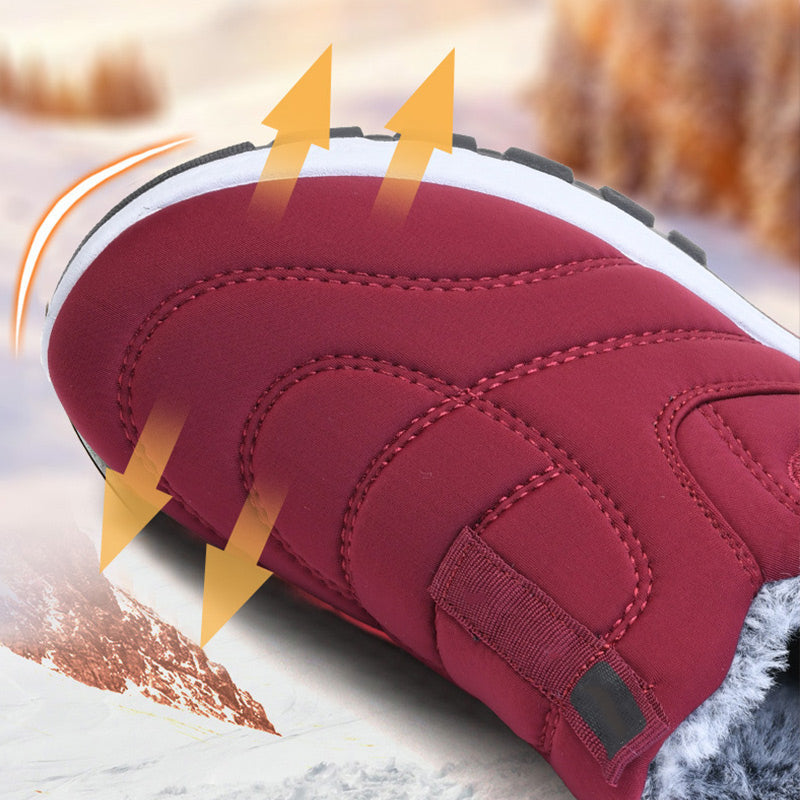 Chaussures d'Hiver Chaudes et Stylées, Antidérapantes