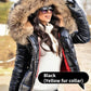 ❄️☃️Winter Offre spéciale-🔥🔥Dames casual chaud grand col de fourrure veste à capuche
