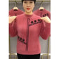 Pull Tricoté à Col Rond Imprimé pour Femmes