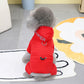 Veste d'hiver imperméable pour chien avec anneau en D