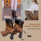 Bottines à talons hauts en faux daim pour femmes