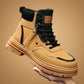 Bottes Montantes à Lacets en Peluche pour Hommes