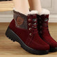 Bottes de Neige d'Hiver Chauffantes et Confortables avec Doublure Épaisse pour Femmes