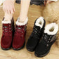 Bottes de Neige d'Hiver Chauffantes et Confortables avec Doublure Épaisse pour Femmes