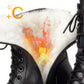 Bottes de Mode à Lacets pour Femme