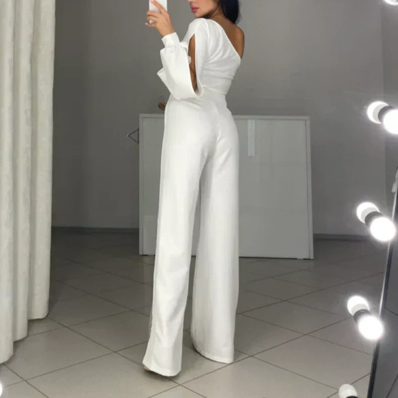 Dernier jour pour 50% de réduction🌟Mesh scintillant One Shoulder One Piece robes pour femmes💖👗