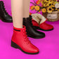 Bottines à Talon Compensé Élégantes et Stylées pour Femmes