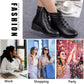 Bottines à Talon Compensé Élégantes et Stylées pour Femmes