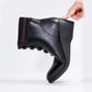 Bottines à Talon Compensé Élégantes et Stylées pour Femmes