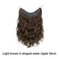 Extension de cheveux à clip en forme de U pour femmes
