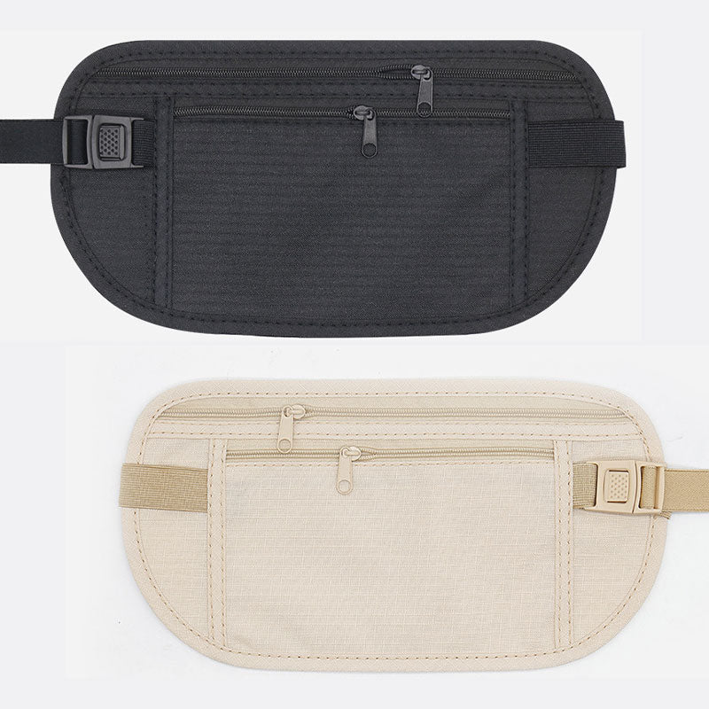 Ceinture porte-billets de voyage antivol avec blocage RFID
