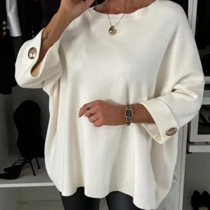 🎀Soldes limitées 49 % de réduction🎀Haut classique en tricot uni pour femme