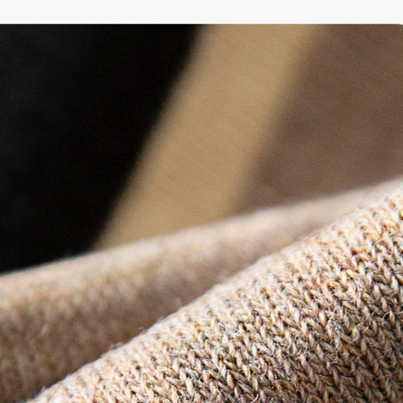Chaussettes confortables et respirantes à contraste de couleurs pour hommes