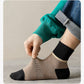 Chaussettes confortables et respirantes à contraste de couleurs pour hommes