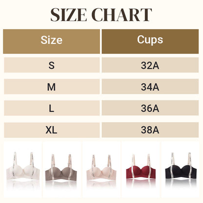 Soutien-Gorge Push-Up Sans Fil Pour Femmes