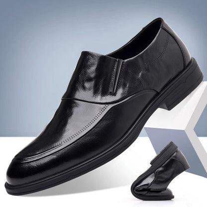 Chaussures Professionnelles Décontractées à Enfiler en Cuir PU pour Hommes
