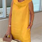 Robe d'Été à Col à Volants