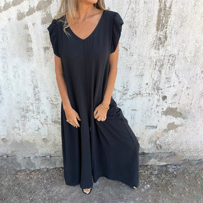 🔥Printemps 52% de réduction✨Combinaison à col en V et imprimé léopard pour femme