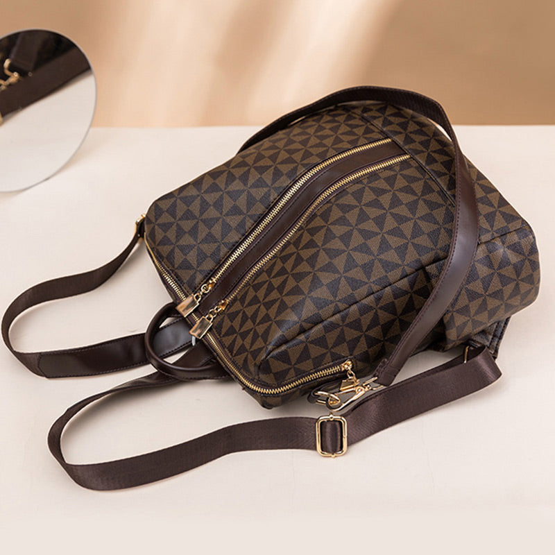 💜59 % DE RÉDUCTION 💜Combinaison élégante de sac à dos et de sac à main de grande capacité【Livraison gratuite】
