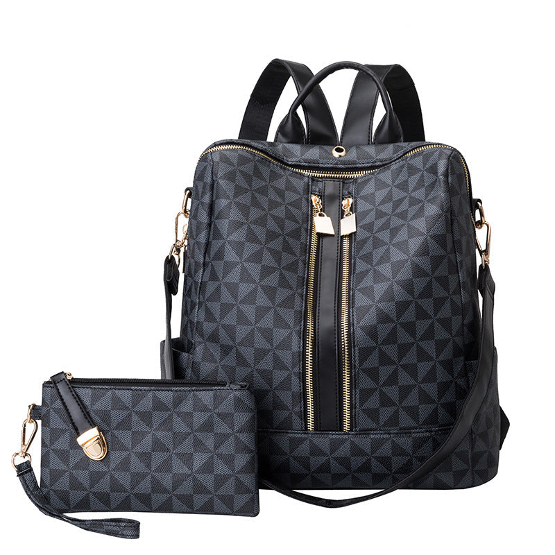 💜59 % DE RÉDUCTION 💜Combinaison élégante de sac à dos et de sac à main de grande capacité【Livraison gratuite】