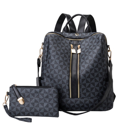 💜59 % DE RÉDUCTION 💜Combinaison élégante de sac à dos et de sac à main de grande capacité【Livraison gratuite】