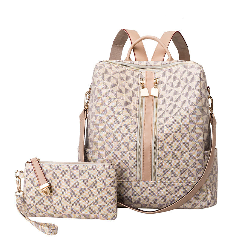 💜59 % DE RÉDUCTION 💜Combinaison élégante de sac à dos et de sac à main de grande capacité【Livraison gratuite】