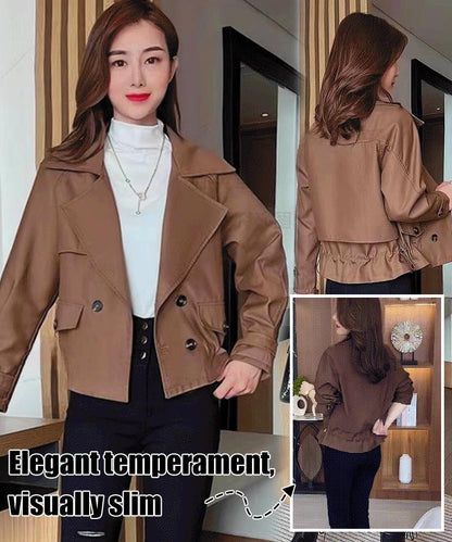 Trench-coat court de style coréen