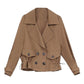 Trench-coat court de style coréen