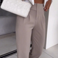 🔥Pantalon de costume à rayures polyvalent et décontracté pour femmes