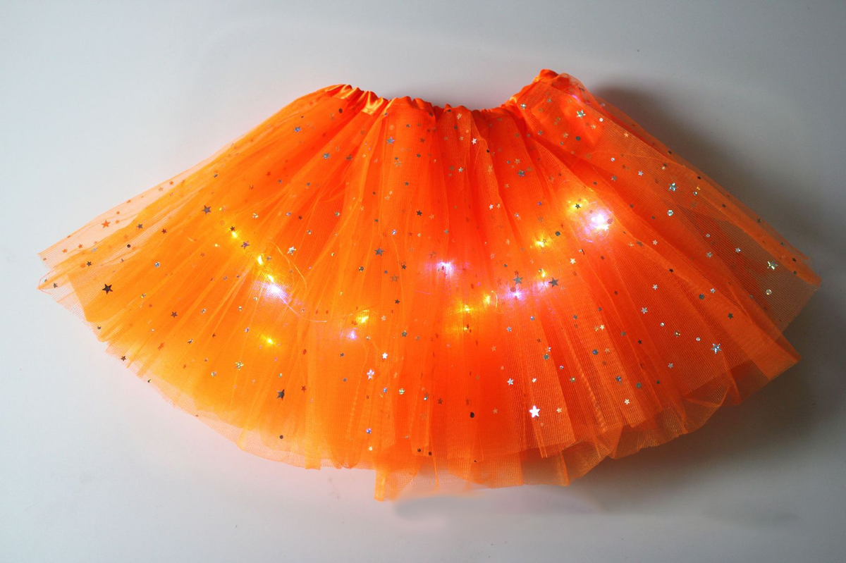 👗 50% DE RÉDUCTION ! ✨ Jupe Tutu LED Magique - Illumination Éclatante avec 8 Modes Lumineux, Parfaite pour Fêtes/Déguisements/Photos 💃🎉