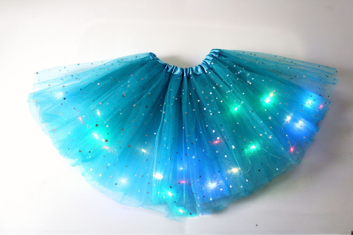 👗 50% DE RÉDUCTION ! ✨ Jupe Tutu LED Magique - Illumination Éclatante avec 8 Modes Lumineux, Parfaite pour Fêtes/Déguisements/Photos 💃🎉