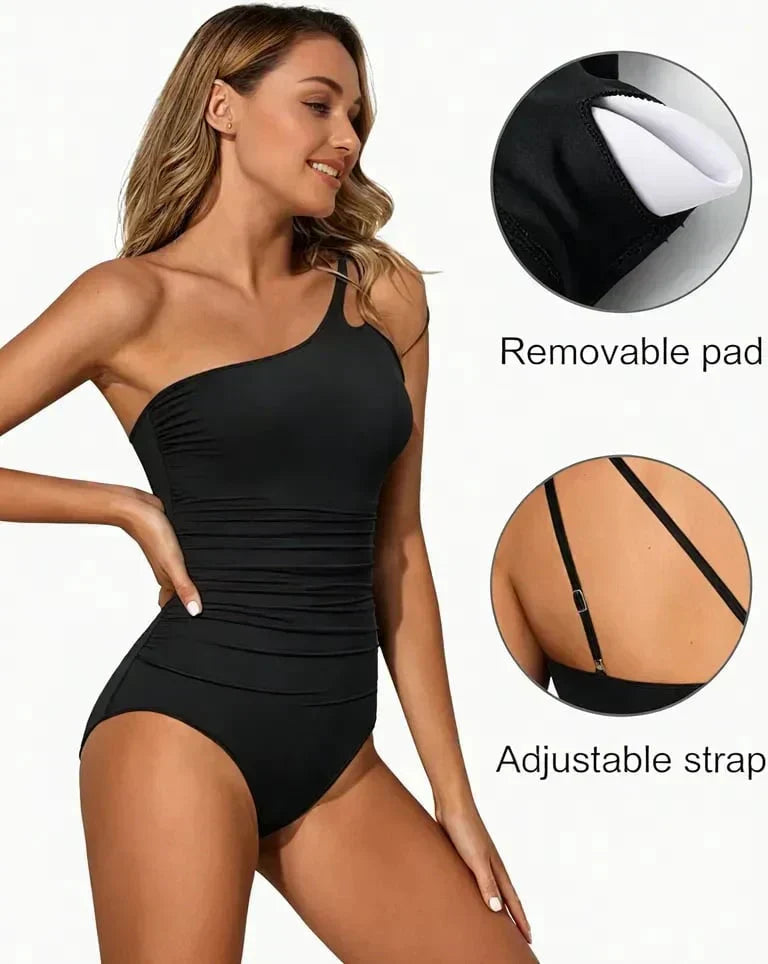 💥50 % de réduction👙Maillot de bain asymétrique pour femmes