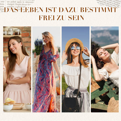 50%Rabatt🔥Damen-Jumpsuit mit V-Ausschnitt, kurzen Ärmeln und weitem Bein