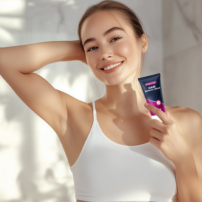 💧 Crème dépilatoire douce et efficace à usages multiples 💗 Pour une peau lisse et éclatante en toute simplicité