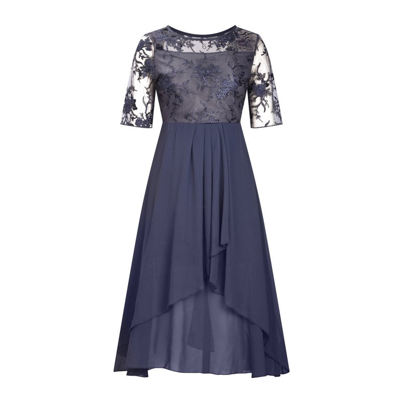 💖NOUVEAUTÉ - OFFRE À DURÉE LIMITÉE💖 Robe de cocktail fluide et élégante avec broderie