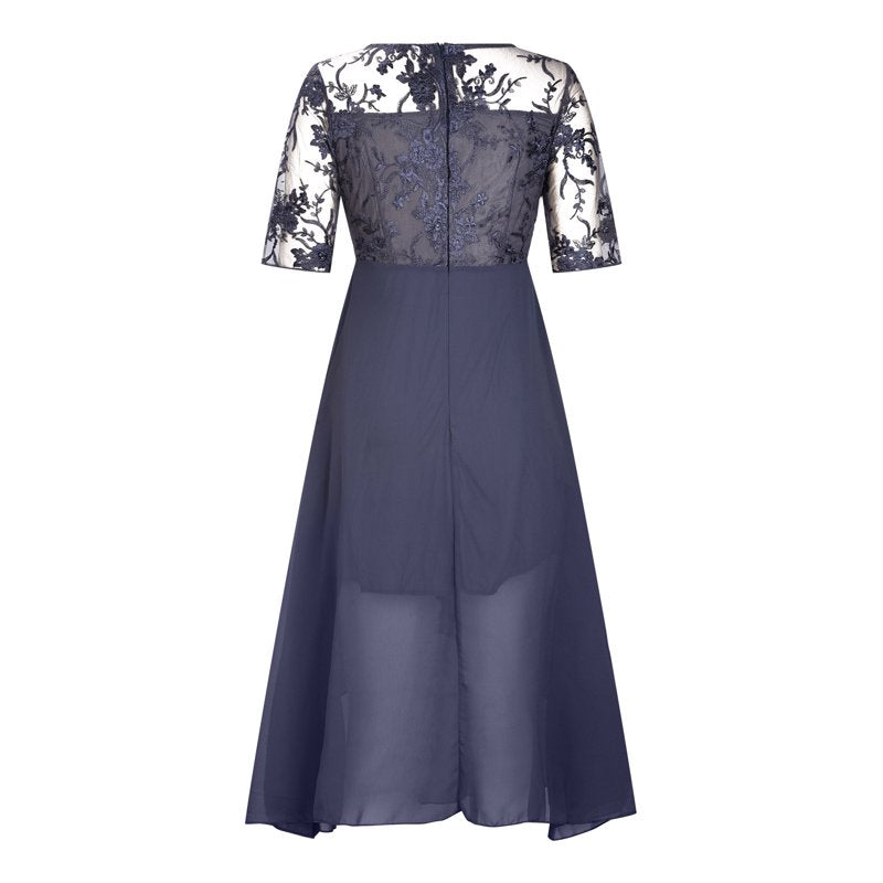 💖NOUVEAUTÉ - OFFRE À DURÉE LIMITÉE💖 Robe de cocktail fluide et élégante avec broderie