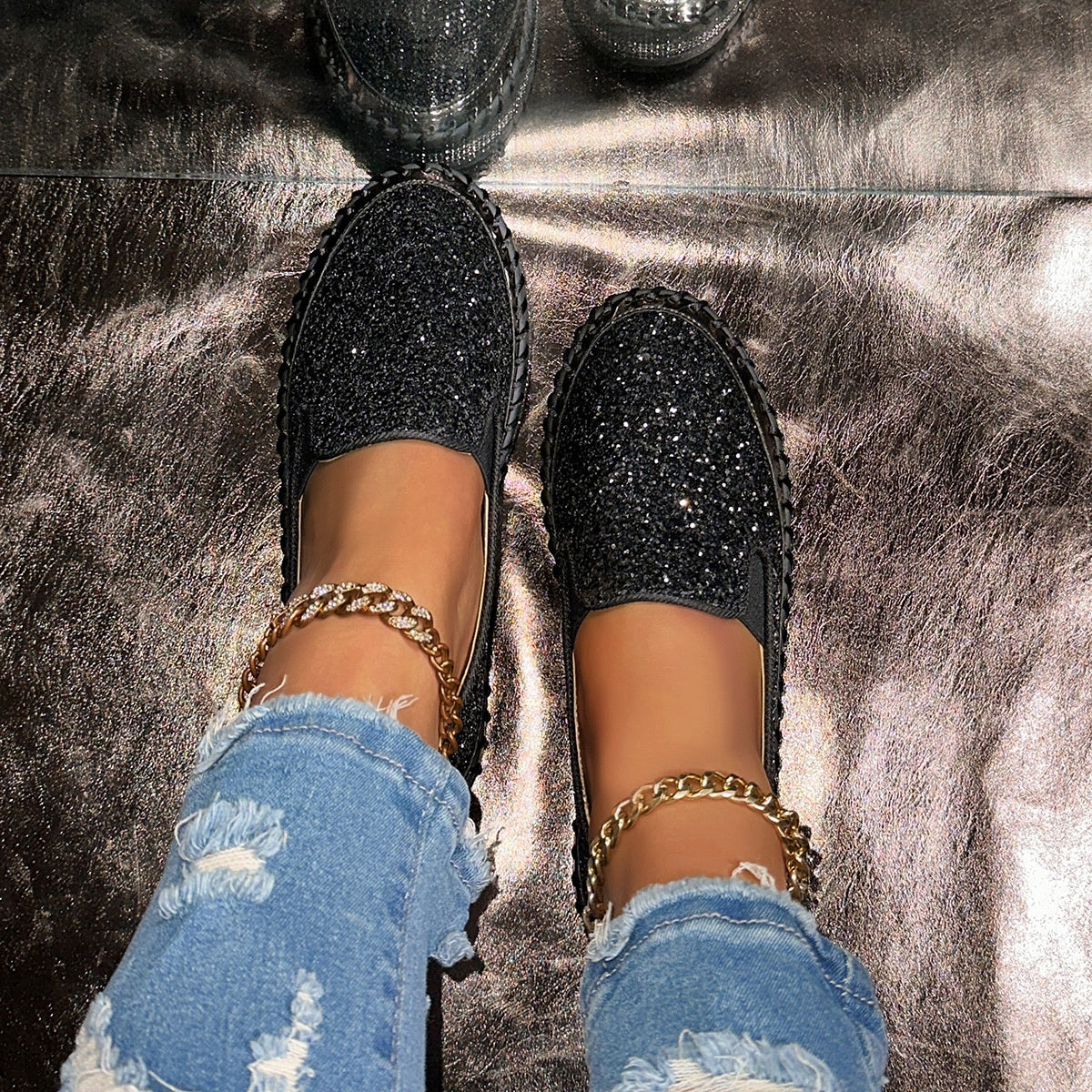 👟 60% DE RÉDUCTION! 🚶‍♀️ Chaussures Slip-On Décontractées pour Femme – Confortables, Légères & Faciles à Enfiler pour le Quotidien 🌸