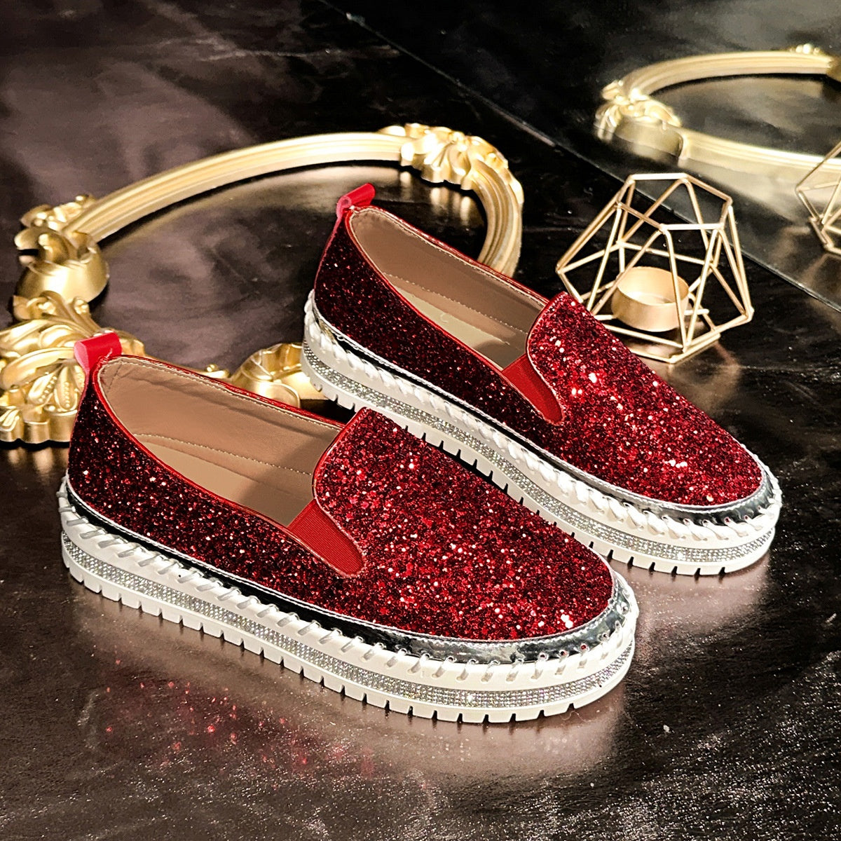 👟 60% DE RÉDUCTION! 🚶‍♀️ Chaussures Slip-On Décontractées pour Femme – Confortables, Légères & Faciles à Enfiler pour le Quotidien 🌸