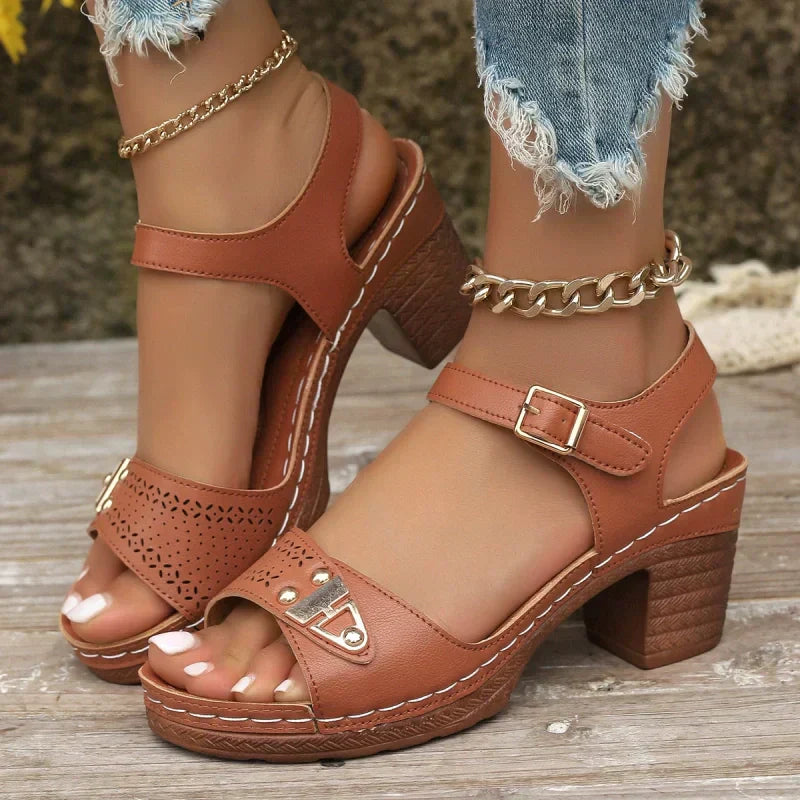 🔥Printemps/été - 52% de réduction👠Sandales à talons hauts pour femmes
