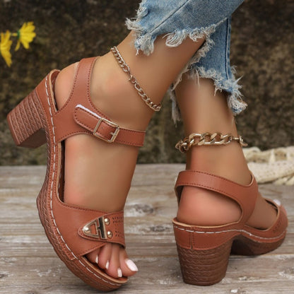 🔥Printemps/été - 52% de réduction👠Sandales à talons hauts pour femmes