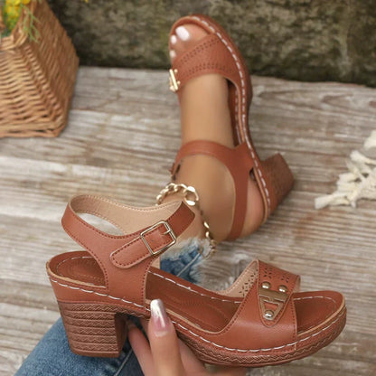 🔥Printemps/été - 52% de réduction👠Sandales à talons hauts pour femmes