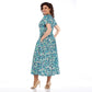 🔥Promotion - 50% de réduction🎉Robe d'été en mousseline à motifs