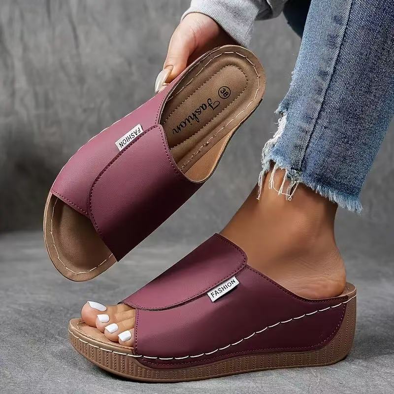 💥New Hot Sale🔥Sandales confortables à talons compensés décontractées pour femmes
