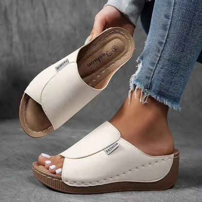💥New Hot Sale🔥Sandales confortables à talons compensés décontractées pour femmes